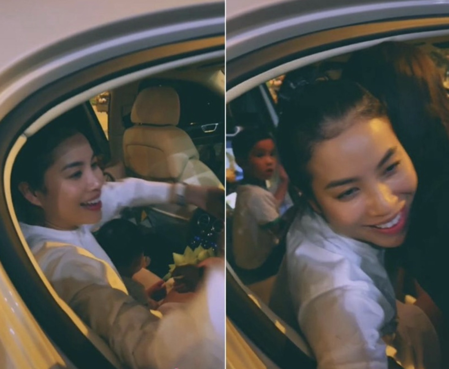 Phạm Hương trở về quê nhà vào năm 2022 nhưng không phải để tái xuất showbiz như lời đồn. (Ảnh tổng hợp)