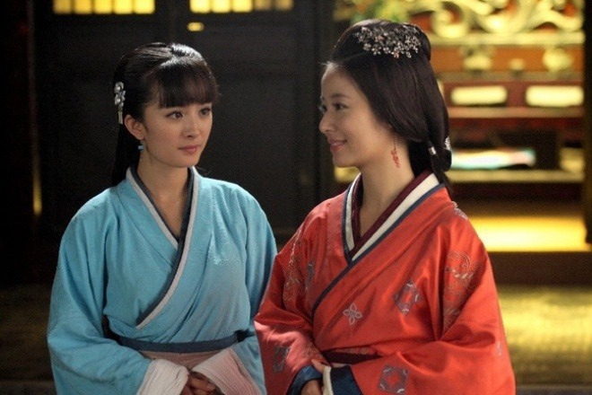 Dương Mịch từng hợp tác với Lâm Tâm Như và rất quý đàn chị.