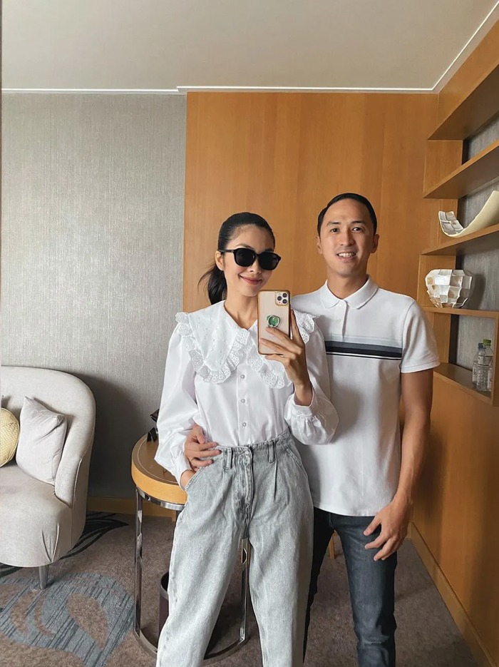 Chuyện tình cảm của Tăng Thanh Hà - Louis Nguyễn được công chúng kết mực khen ngợi. (Ảnh: FBNV)