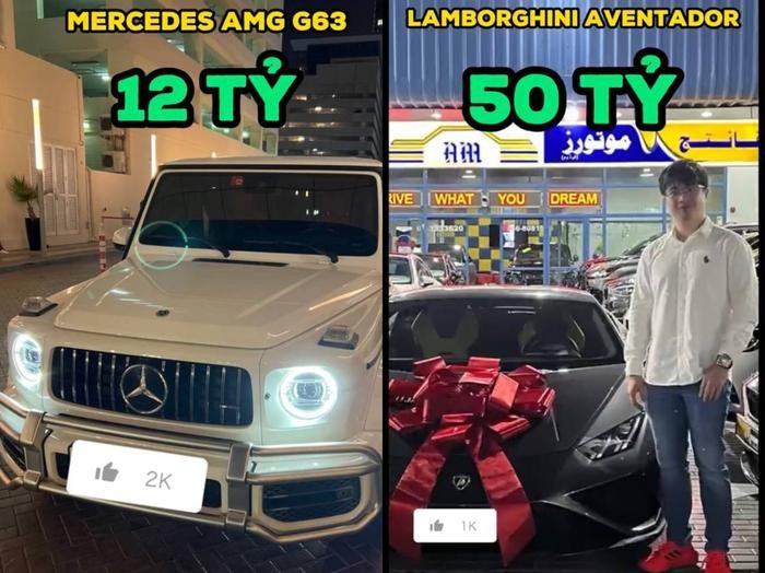 Nam TikToker này thoải mái mua những món đồ hiệu, thậm chí tậu luôn xế hộp hơn 50 tỷ đồng