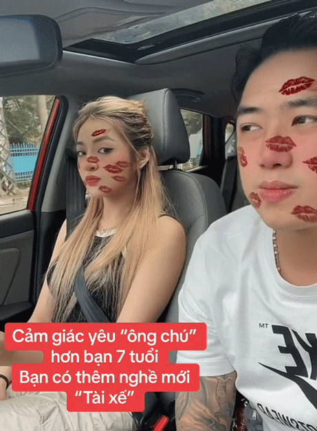 Một khoảnh khắc dễ thương của cặp đôi