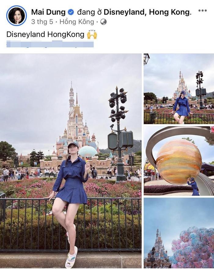 Đầu tháng 5, chồng cũ Nhật Kim Anh và Bella Mai cũng check-in tại Hồng Kông.