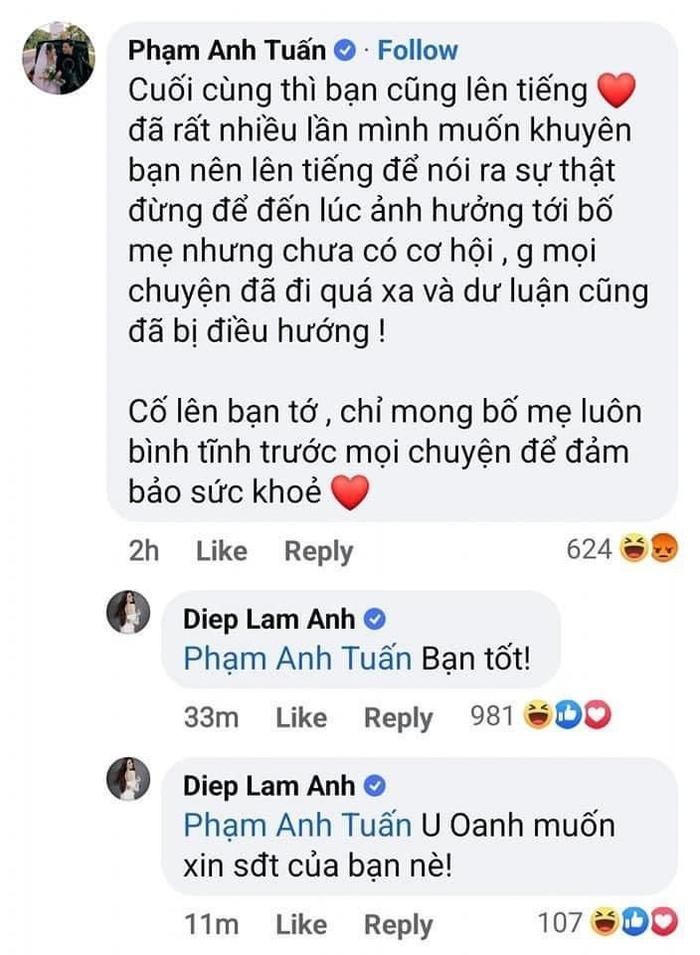 Bình luận của diễn viên Anh Tuấn 