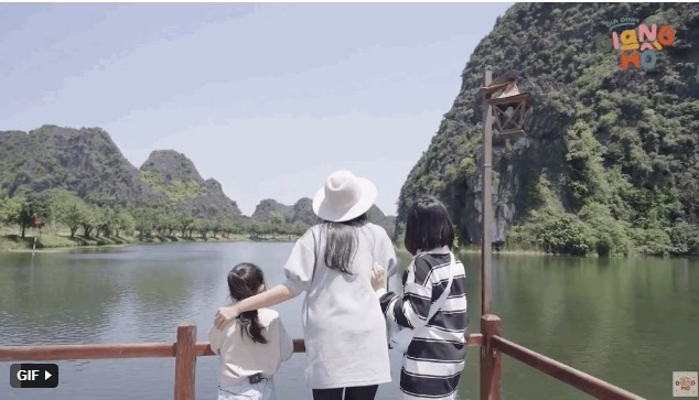 Hình ảnh 3 mẹ con thường xuyên xuất hiện cùng nhau.