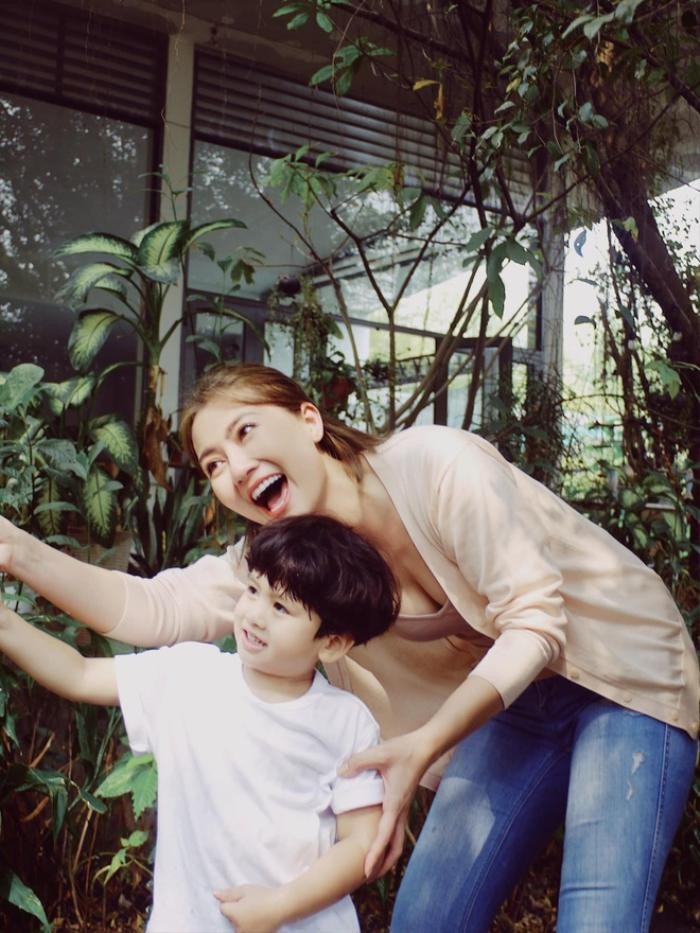 Ngọc Lan dành nhiều thời gian cho con trai hậu biến cố hôn nhân.