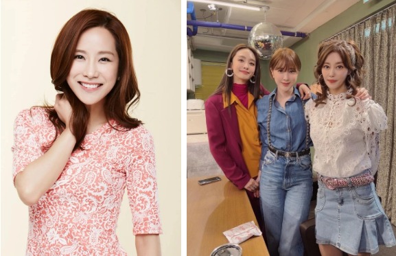 Cho Min Ah (bên trái) tố các thành viên Jewelry bắt nạt, ném tàn thuốc về phía cô khi còn hoạt động cùng nhau.