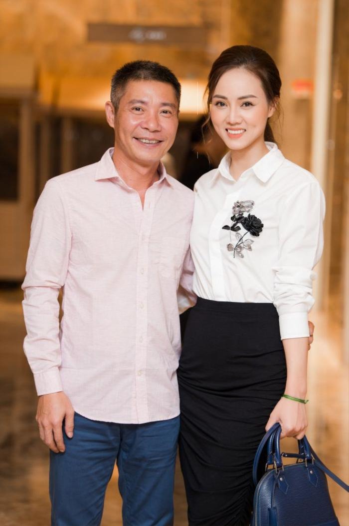 NSND Công Lý và vợ - Ngọc Hà.