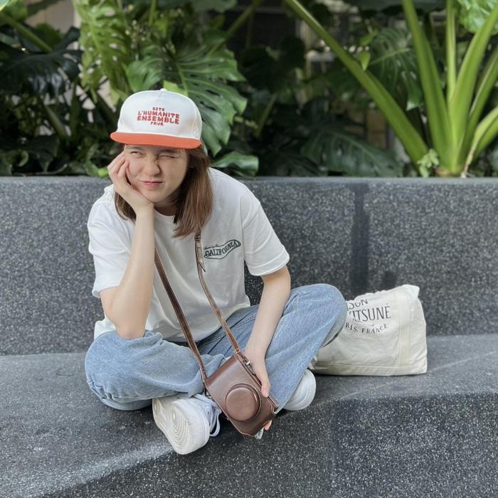 Hải Tú lộ diện với diện mạo xinh đẹp, rạng rỡ. (Ảnh: FBNV)