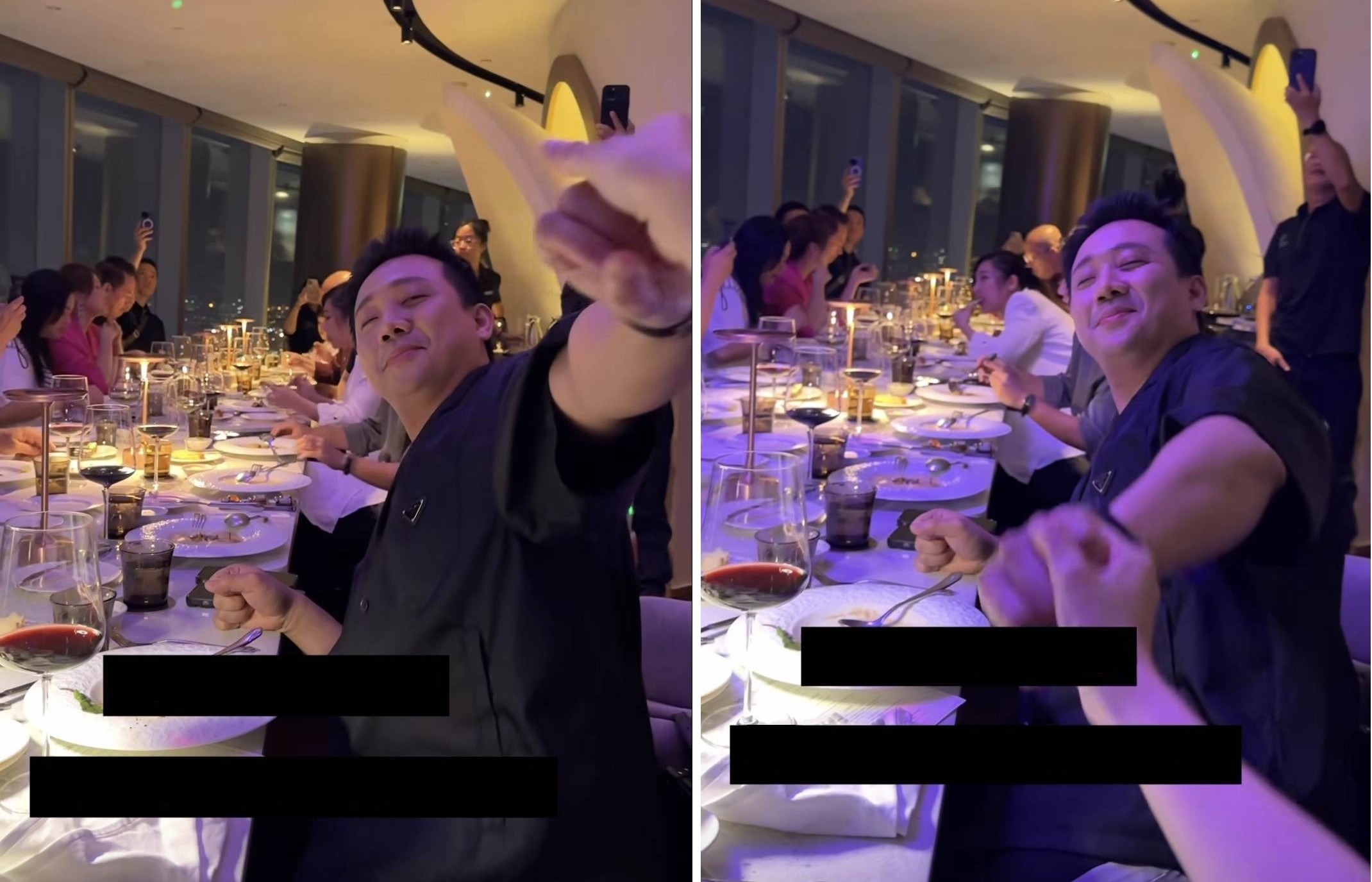 Vợ chồng Trấn Thành tình cảm nắm tay nhau không rời.