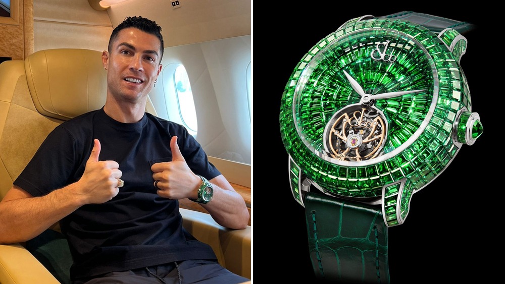 Admire the masterpiece watch worth 2 million USD that Ronaldo just received - 1