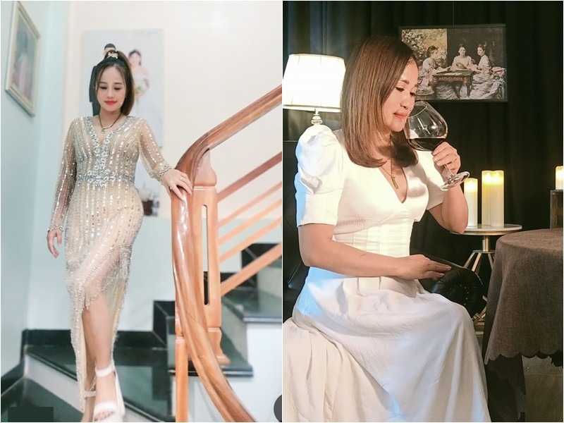 Trong những bức ảnh mới nhất, người phụ nữ dân tộc Thái ăn mặc vô cùng quyến rũ ở tuổi U50. Cô nhận được nhiều lời khen vì vẻ trẻ trung dù đã lên chức bà ngoại.