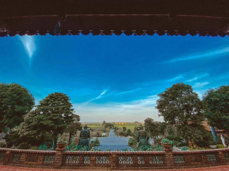 Chùa Địa Tạng Phi Lai nằm ở thôn Ninh Trung, xã Liêm Sơn, huyện Thanh Liêm. (Ảnh: Trang Tura)