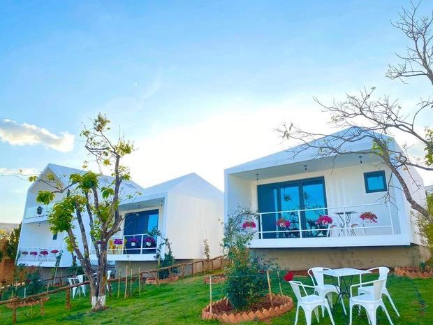 Ở Đà Lạt, Lý Nhã Kỳ sở hữu 1 khu resort được xây dựng trong khuôn viên rộng đến 7.000 m2 và gồm 16 căn biệt thự cao cấp. Mỗi căn biệt thự đều có vườn riêng trồng nhiều loại hoa, cây trái đặc trưng của Đà Lạt, ngoài ra còn có phòng chờ, nhà hàng, bãi đậu xe và siêu thị 24/24.