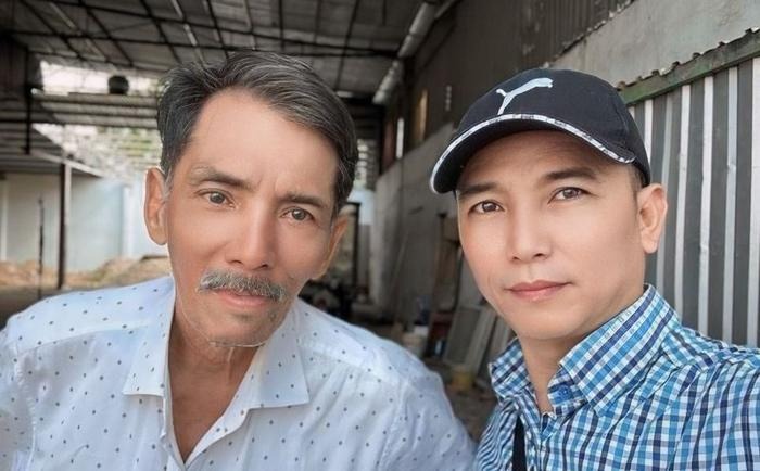 Nghệ sĩ Thương Tín và nhạc sĩ Tô Hiếu.