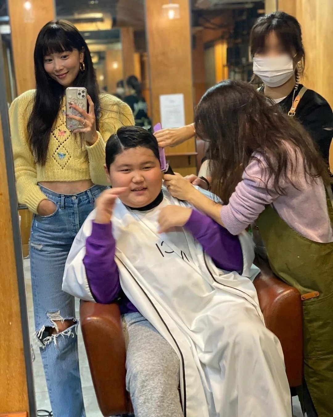 Nữ diễn viên lấy con trai làm động lực trong cuộc sống.