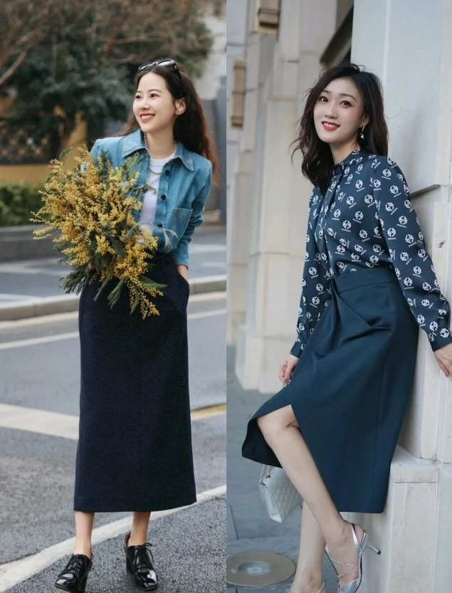 Áo sơ mi cùng chân váy chữ H chính là cách phối đồ phù hợp cho những cô nàng yêu thích sự thanh lịch, dịu dàng và hoàn toàn có thể diện đến nơi công sở.