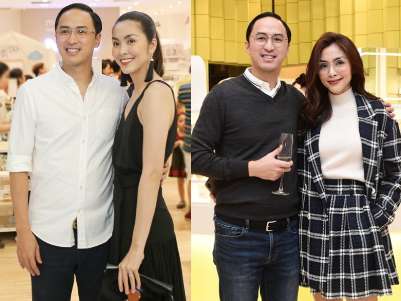 Sau khi kết hôn, Louis Nguyễn và Tăng Thanh Hà cùng nhau hỗ trợ công việc kinh doanh của gia đình. Chồng 