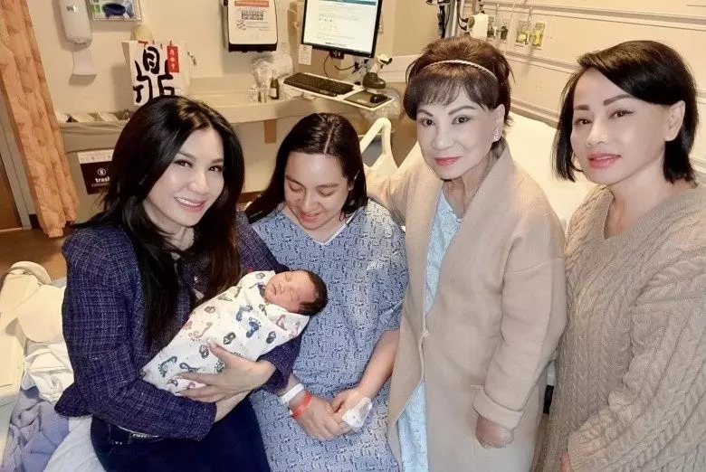 Cháu ngoại thứ 3 của Phi Nhung chào đời tháng 3 năm nay, được đặt tên giống bà.