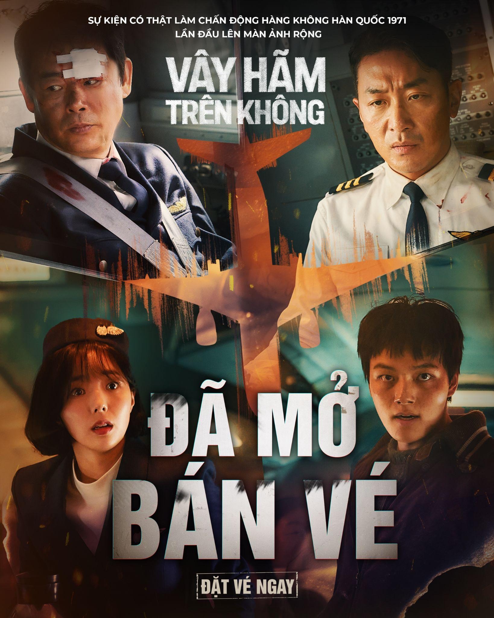 Vây Hãm Trên Không (Tựa gốc: Hijack 1971) chính thức mở bán vé tại các rạp trên toàn quốc.