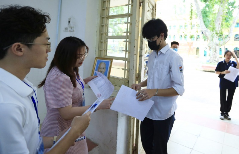 Thí sinh thi tốt nghiệp THPT năm 2024.