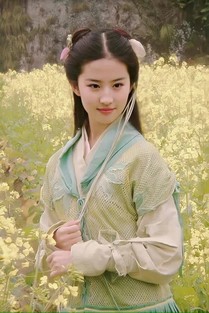 Nhan sắc đặc biệt, thuần khiết như tiên nữ giúp vai diễn Triệu Linh Nhi sống mãi với thời gian.