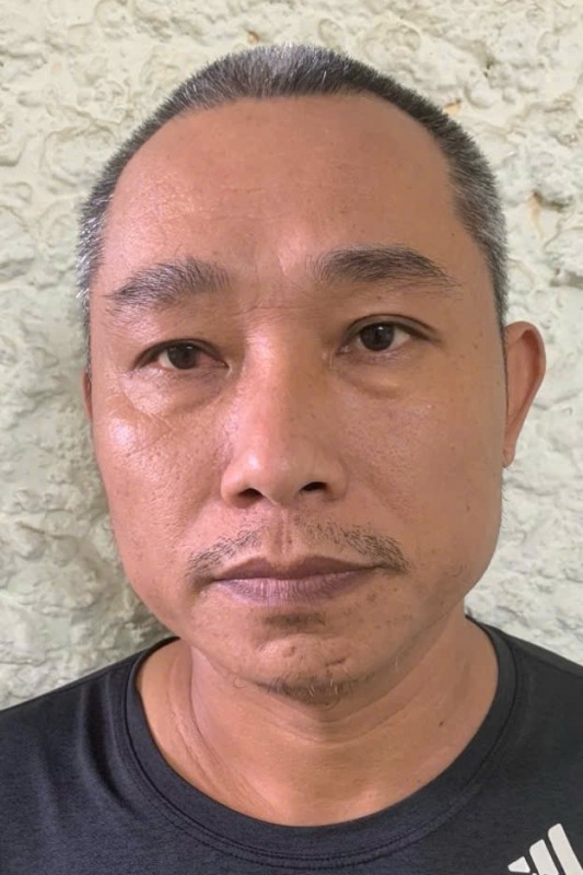 Phan Thanh Tâm khi bị Công an huyện Hòa Vang bắt quả tang vì có hành vi cưỡng đoạt tài sản.