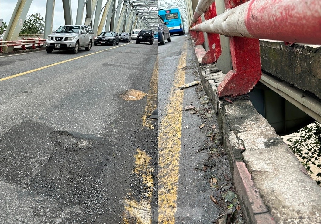 Lệnh cấm được tiếp tục cũng là để giảm sự xuống cấp của hạ tầng cầu đã được xây dựng, khai thác 40 năm. Được biết, nhiều hạng mục trong đó có các dầm thép, lan can cầu, mặt cầu đang hư hỏng trên diện rộng.