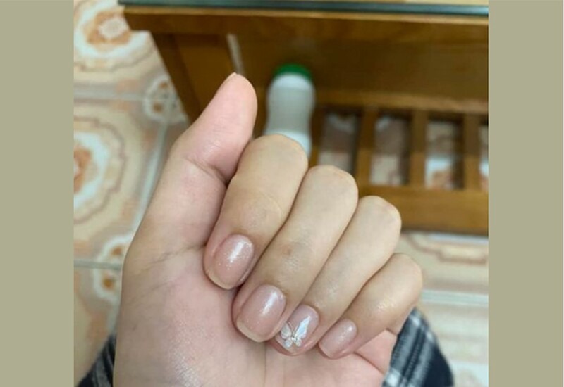 280 nghìn cho bộ nail làm mà như không làm khiến cô nàng sinh viên này cũng phải 