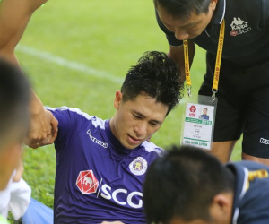 NÓNG: Đình Trọng đứt dây chằng chéo trước, chia tay SEA Games 2019