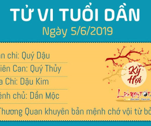 Tử vi thứ 4 ngày 5/6/2019 của 12 con giáp: Tuất thăng chức, Mão dễ sinh cãi cọ