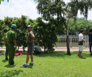 Hiện trường thanh niên quê Hải Phòng lao xuống kênh Nhiêu Lộc tự tử