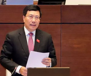 Sáng nay, Phó Thủ tướng Phạm Bình Minh lần đầu ngồi 'ghế nóng' trả lời chất vấn