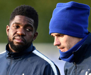 Umtiti khẳng định không ai nhắc Griezmann tại Barca