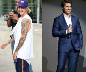 Đang yên đang lành, Justin Bieber công khai thách thức đánh nhau với tài tử Tom Cruise, chuyện gì đây?