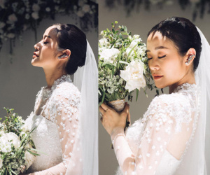Khoe ảnh cưới lộng lẫy, Bảo Thanh, Thu Quỳnh và nhiều sao Việt đồng loạt chúc mừng MC Phí Linh