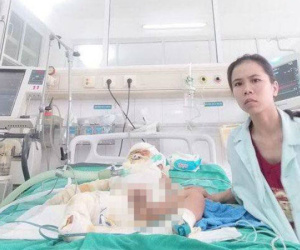 Mua xăng về nhà dùng chưa hết, mẹ Ninh Bình chết sững nhìn 2 con thành mồi lửa
