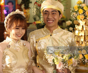 Chùm ảnh rạng rỡ của Cris Phan và Mai Quỳnh Anh trong lễ cưới ở Phú Yên