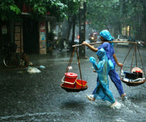 Dự báo thời tiết 14/6, Hà Nội mưa to và dông