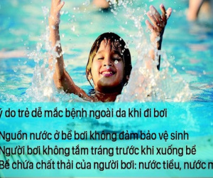 Trẻ đi bơi mùa hè, bác sĩ nhắc cẩn thận để không mắc 3 căn bệnh ngoài da thường gặp