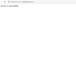 Website Sở Giáo dục Hà Nội tê liệt trước giờ công bố điểm chuẩn