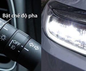Cách chỉnh đèn pha, xi-nhan - bài học vỡ lòng cho tài xế mới