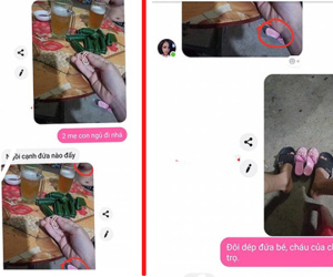 Xin phép vợ cho đi nhậu, vô tình lọt chiếc dép hồng vào khung hình, anh chồng 'toát mồ hôi' giải thích cho chị vợ!