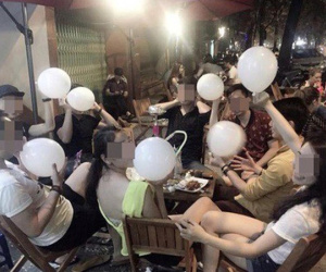 Bóng cười được mua bán công khai, vận chuyển tận nơi chỉ bằng một cú gọi điện thoại 'đặt hàng' như thế nào?