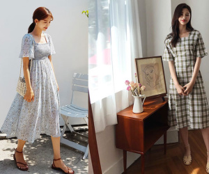 Không chỉ xinh lịm tim, mẫu váy này còn sánh ngang với váy cổ chữ V về khả năng “sang chảnh hóa” phong cách