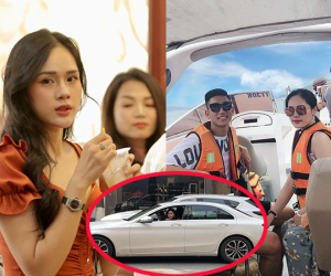 Bạn gái Trọng Đại gây chú ý khi lái 'xế hộp' tiền tỉ đến dự đám hỏi Bùi Tiến Dũng