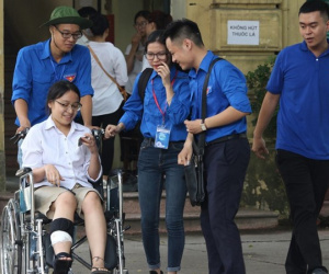 Các thí sinh 'can trường' ở Kỳ thi THPTQG 2019