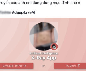 Cảnh báo: Xuất hiện công cụ 'lột đồ' phụ nữ chỉ trong vài giây được bán công khai, mọi chị em hãy cẩn thận hình ảnh của mình!