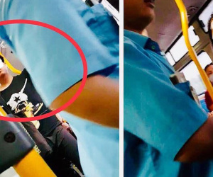 Nam thanh niên 'tự sướng' trên xe buýt bị phạt 200 nghìn đồng