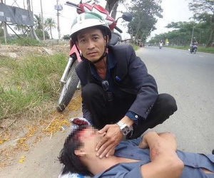 Vụ cô gái bị tai nạn không ai cứu: Tôi đau lắm!
