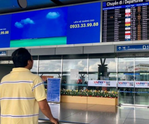 Sân bay Tân Sơn Nhất chính thức ngưng phát loa thông báo